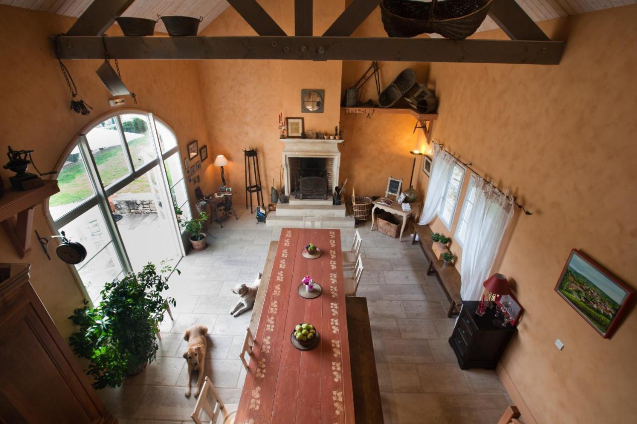 NantouxDomaine De La Combotte住宿加早餐旅馆 外观 照片